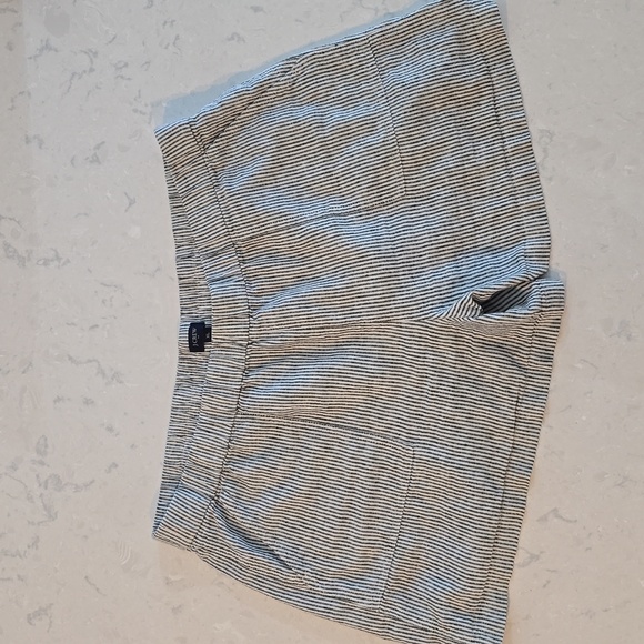 J. Crew Pants - J.Crew Linen Blend Striped Shorts – Women’s Size XL